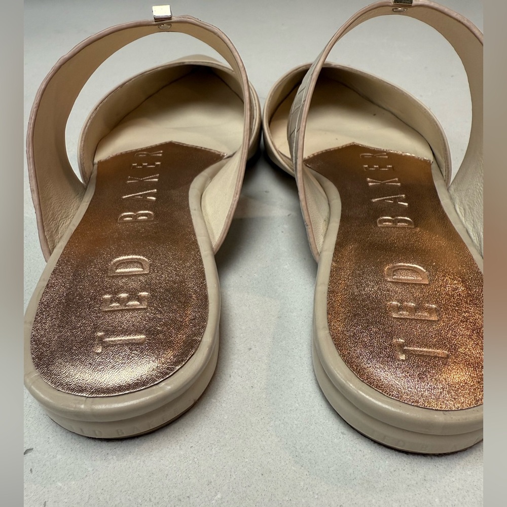 Ted Baker London Oryla pointed-toe leather mules 37.5 - Picture 5 of 9